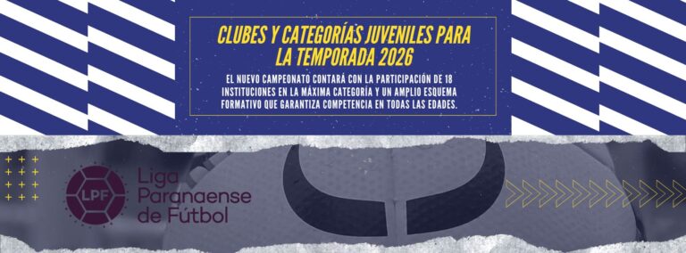 Estos son los clubes y categorías juveniles para la temporada 2026