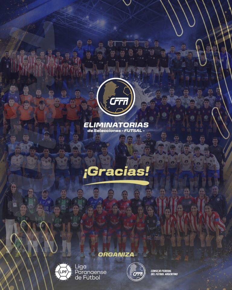 Paraná fue escenario de una gran fiesta del futsal regional
