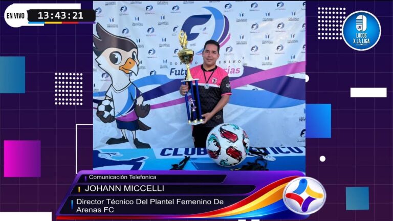 “Queremos que Arenas vuelva a competir entre los protagonistas del fútbol femenino”